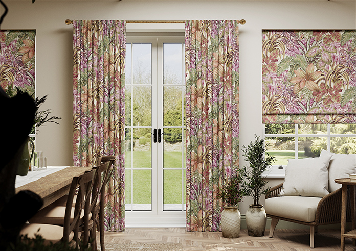 Canopy, Blood Orange - Made to Measure Curtain - Image 3